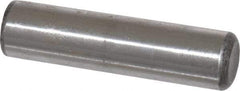 Unbrako - 1/2" Diam x 2" Pin Length Grade 8 Alloy Steel Oversized Dowel Pin - C 60 (Surface) & C 50-58 Hardness, 29,460 Lb Breaking Strength, 1 Beveled & 1 Rounded End - Exact Industrial Supply