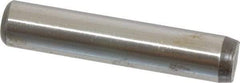 Unbrako - 1/2" Diam x 2-1/2" Pin Length Grade 8 Alloy Steel Oversized Dowel Pin - C 60 (Surface) & C 50-58 Hardness, 29,460 Lb Breaking Strength, 1 Beveled & 1 Rounded End - Exact Industrial Supply