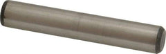 Unbrako - 1/2" Diam x 3" Pin Length Grade 8 Alloy Steel Oversized Dowel Pin - C 60 (Surface) & C 50-58 Hardness, 29,460 Lb Breaking Strength, 1 Beveled & 1 Rounded End - Exact Industrial Supply