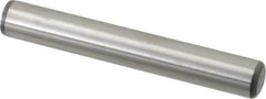 Unbrako - 1/2" Diam x 3-1/2" Pin Length Grade 8 Alloy Steel Oversized Dowel Pin - C 60 (Surface) & C 50-58 Hardness, 29,460 Lb Breaking Strength, 1 Beveled & 1 Rounded End - Exact Industrial Supply