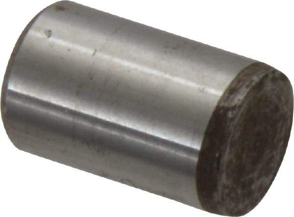 Unbrako - 5/8" Diam x 1" Pin Length Grade 8 Alloy Steel Oversized Dowel Pin - C 60 (Surface) & C 50-58 Hardness, 46,020 Lb Breaking Strength, 1 Beveled & 1 Rounded End - Exact Industrial Supply