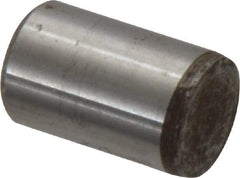 Unbrako - 5/8" Diam x 1" Pin Length Grade 8 Alloy Steel Oversized Dowel Pin - C 60 (Surface) & C 50-58 Hardness, 46,020 Lb Breaking Strength, 1 Beveled & 1 Rounded End - Exact Industrial Supply
