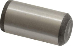 Unbrako - 5/8" Diam x 1-1/4" Pin Length Grade 8 Alloy Steel Oversized Dowel Pin - C 60 (Surface) & C 50-58 Hardness, 46,020 Lb Breaking Strength, 1 Beveled & 1 Rounded End - Exact Industrial Supply