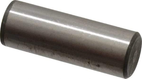Unbrako - 5/8" Diam x 1-3/4" Pin Length Grade 8 Alloy Steel Oversized Dowel Pin - C 60 (Surface) & C 50-58 Hardness, 46,020 Lb Breaking Strength, 1 Beveled & 1 Rounded End - Exact Industrial Supply