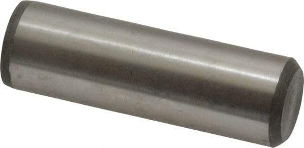 Unbrako - 5/8" Diam x 2" Pin Length Grade 8 Alloy Steel Oversized Dowel Pin - C 60 (Surface) & C 50-58 Hardness, 46,020 Lb Breaking Strength, 1 Beveled & 1 Rounded End - Exact Industrial Supply