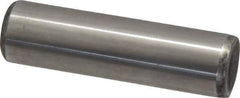 Unbrako - 5/8" Diam x 2-1/4" Pin Length Grade 8 Alloy Steel Oversized Dowel Pin - C 60 (Surface) & C 50-58 Hardness, 46,020 Lb Breaking Strength, 1 Beveled & 1 Rounded End - Exact Industrial Supply