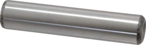 Unbrako - 5/8" Diam x 3" Pin Length Grade 8 Alloy Steel Oversized Dowel Pin - C 60 (Surface) & C 50-58 Hardness, 46,020 Lb Breaking Strength, 1 Beveled & 1 Rounded End - Exact Industrial Supply