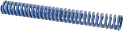 Associated Spring Raymond - 40mm Hole Diam, 20mm Rod Diam, 12" Free Length, Blue Die Spring - 2804.3999 N Max Deflection, 114mm Max Deflection, Medium Duty, Chromium Alloy Steel - Exact Industrial Supply