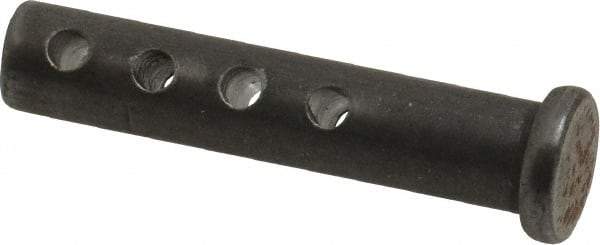 Bee Leitzke - 5/16" Pin Diam, 1-1/2" OAL, Adjustable Clevis Pin - 7/64" Hole, Uncoated Steel - Exact Industrial Supply