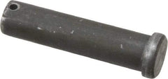 Made in USA - 3/4" Pin Diam, 3" OAL, Standard Clevis Pin - 5/32" Hole, 2-27/32" Usable Length, Uncoated Steel - Exact Industrial Supply