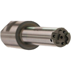 Emuge - 29.5mm Cut Diam, 95mm Max Hole Depth, 32mm Shank Diam, Internal Indexable Thread Mill - Insert Style GF6431, 3 Inserts, Toolholder Style GZ34, 157mm OAL - Exact Industrial Supply