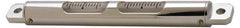 Geier & Bluhm, Inc. - 6-1/4 Inch Long, Brass Tubular and Pocket Level - 0.1 Inch Sensitivity, 11/16 Inch High/Diameter, Chrome, 1 Vial - Exact Industrial Supply