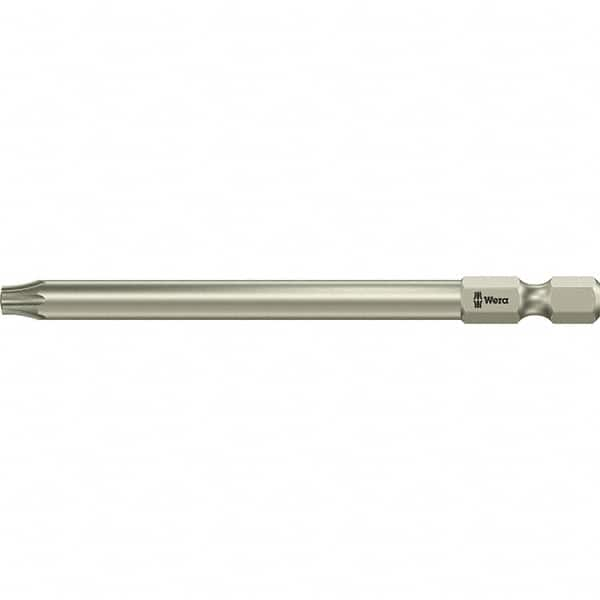 Power Screwdriver Bit: 3-1/2″ Blade Width, T20 Torx, TX20 Speciality Point Size, 1/4″ Hex Drive Stainless Steel