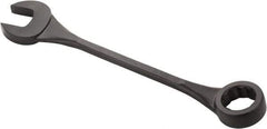 Proto - 3-1/2" 12 Point Offset Combination Wrench - 15° Offset Angle, 37" OAL, Steel, Black Finish - Exact Industrial Supply
