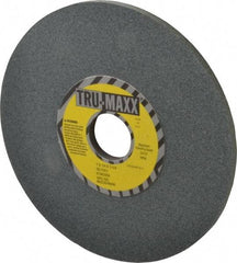 Tru-Maxx - 7" Diam x 1-1/4" Hole x 1/4" Thick, I Hardness, 100 Grit Surface Grinding Wheel - Silicon Carbide, Type 1, Fine Grade, 3,600 Max RPM, Vitrified Bond, No Recess - Exact Industrial Supply