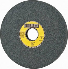 Tru-Maxx - 7" Diam x 1-1/4" Hole x 1" Thick, I Hardness, 100 Grit Surface Grinding Wheel - Silicon Carbide, Type 5, Fine Grade, 3,600 Max RPM, Vitrified Bond, One-Side Recess - Exact Industrial Supply