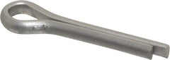 Made in USA - 5/32" Diam x 3/4" Long Extended Prong Cotter Pin - Grade 18-8, Uncoated, Stainless Steel - Exact Industrial Supply
