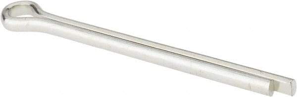 Value Collection - 5/16" Diam x 4" Long Extended Prong Cotter Pin - Grade 2, Zinc-Plated, Steel - Exact Industrial Supply