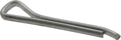 Made in USA - 1/8" Diam x 1" Long Hammerlock Cotter Pin - Grade 2, Zinc-Plated, Steel - Exact Industrial Supply