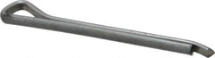 Made in USA - 1/8" Diam x 1-1/2" Long Hammerlock Cotter Pin - Grade 2, Zinc-Plated, Steel - Exact Industrial Supply