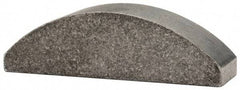 Made in USA - #1622-1 Standard Woodruff Key - 2-3/4" Long x 1/2" Wide, Steel - Exact Industrial Supply