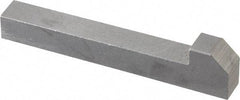 Made in USA - Gib Head Woodruff Key - 2-1/2" Long x 3/8" Wide, Carbon Steel - Exact Industrial Supply