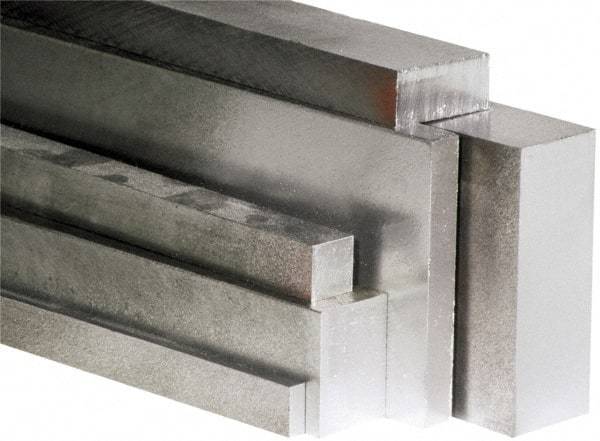 Value Collection - 3' Long x 1-1/2" Wide x 5/8" Thick, 4140 Alloy Steel Rectangular Bar - Pre-Hardened - Exact Industrial Supply