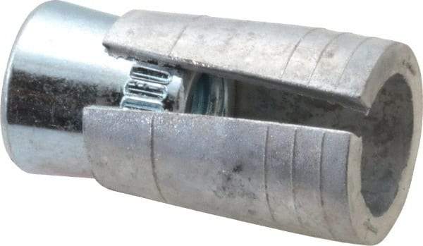 Powers Fasteners - 5/16" Diam, 5/8" Drill, 1-5/16" OAL, 3-3/16" Min Embedment Drop-In Concrete Anchor - Steel (Cone)/Zamac Alloy (Body), Zinc-Plated Finish - Exact Industrial Supply