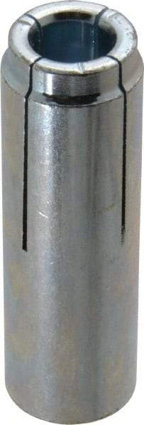 Powers Fasteners - 3/4" Diam, 1" Drill, 1-5/8" Min Embedment Drop-In Concrete Anchor - Grade 5 Steel, Zinc-Plated Finish, 1-3/8" Thread Length - Exact Industrial Supply