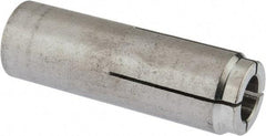 Powers Fasteners - 3/4" Diam, 1" Drill, 2-3/4" Min Embedment Drop-In Concrete Anchor - 303 Stainless Steel, 1-3/8" Thread Length - Exact Industrial Supply