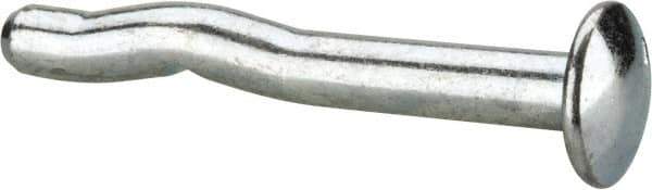 Powers Fasteners - 3/16" Diam, 3/16" Drill, 1-1/2" OAL, 1-1/4" Min Embedment Split-Drive Concrete Anchor - Grade 8.2 Steel, Zinc-Plated Finish, Mushroom Head - Exact Industrial Supply