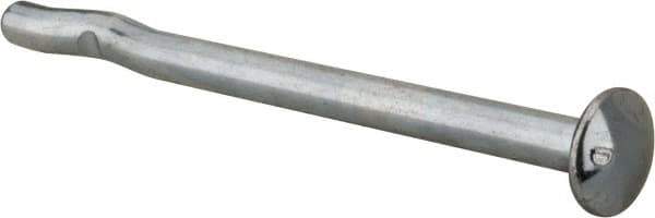 Powers Fasteners - 3/16" Diam, 3/16" Drill, 3" OAL, 1-1/4" Min Embedment Split-Drive Concrete Anchor - Grade 8.2 Steel, Zinc-Plated Finish, Mushroom Head - Exact Industrial Supply