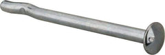 Powers Fasteners - 3/16" Diam, 3/16" Drill, 3" OAL, 1-1/4" Min Embedment Split-Drive Concrete Anchor - Grade 8.2 Steel, Zinc-Plated Finish, Mushroom Head - Exact Industrial Supply