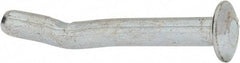 Powers Fasteners - 1/4" Diam, 1/4" Drill, 2" OAL, 1-1/4" Min Embedment Split-Drive Concrete Anchor - Grade 8.2 Steel, Zinc-Plated Finish, Mushroom Head - Exact Industrial Supply