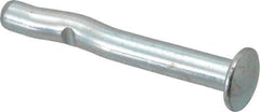 Powers Fasteners - 1/2" Diam, 1/2" Drill, 4" OAL, Split-Drive Concrete Anchor - Grade 8.2 Steel, Zinc-Plated Finish, Mushroom Head - Exact Industrial Supply