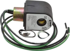 Parker - 240 Volt, 18 Coil Lead Length, Class F, Solenoid Coil - 11.0 Watt, NEMA 4X Enclosure, Use with Parker Skinner Gold Ring Series Valves - Exact Industrial Supply