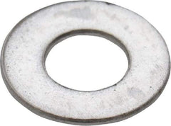 Value Collection - M3 Screw, Grade 18-8 Stainless Steel Standard Flat Washer - 3.2mm ID x 7mm OD, 0.5mm Thick - Exact Industrial Supply