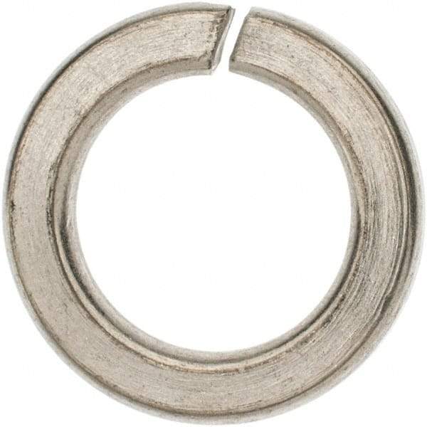 Value Collection - M18, 18.2mm ID, 29.4mm OD, 3.5mm Thick Split Lock Washer - 18-8 Austenitic Grade A2 Stainless Steel, 18.2mm Min ID, 19mm Max ID - Exact Industrial Supply