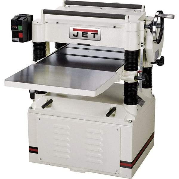 Jet - Planer Machines Cutting Width (Inch): 20 Depth of Cut (Inch): 3/32 - Exact Industrial Supply