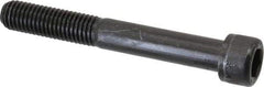 Value Collection - M12x1.75 Metric Coarse Hex Socket Drive, Socket Cap Screw - Grade 12.9 Alloy Steel, Black Oxide Finish, Partially Threaded, 90mm Length Under Head - Exact Industrial Supply