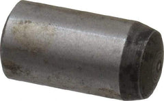 Value Collection - 5mm Diam x 10mm Pin Length Grade 8 Alloy Steel Precision Dowel Pin - Bright Finish, 1 Rounded End - Exact Industrial Supply