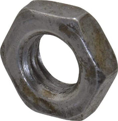 Value Collection - M6x1.00 Steel Right Hand Hex Jam Nut - 10mm Across Flats, 3.2mm High, Uncoated - Exact Industrial Supply