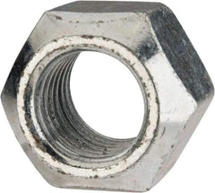 Value Collection - M24x3.00 Metric Coarse Grade 8 Hex Lock Nut with Distorted Thread - 24mm High, Zinc-Plated Finish - Exact Industrial Supply