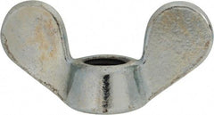 Value Collection - M24x3.00, Zinc Plated, Iron Standard Wing Nut - 8.6mm Wing Span, 53.5mm Wing Span - Exact Industrial Supply
