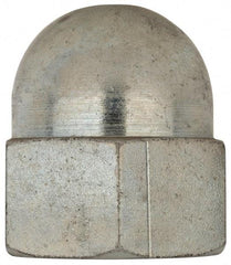Value Collection - M24x3 36mm Width Across Flats, Zinc Plated, Steel Acorn Nut - 42mm Overall Height, Grade 2, DIN 1587 - Exact Industrial Supply