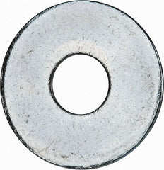 Value Collection - M16 Screw, Steel Fender Flat Washer - 17mm ID x 50mm OD, 3mm Thick, Zinc-Plated Finish - Exact Industrial Supply