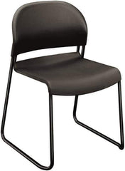 Hon - Polymer Lava Stacking Chair - Chrome Frame, 19 Inch Wide x 21 Inch Deep x 30 Inch High - Exact Industrial Supply