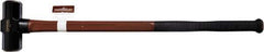 Paramount - 8 Lb Head, 34" Long Blacksmith Sledge Hammer - Forged C-1055 Head, Fiberglass Handle - Exact Industrial Supply