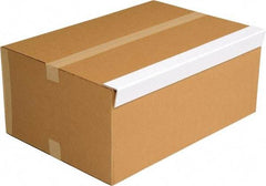 Vestil - 36" Long x 3" Wide x 3" High x 1/16" Thick Edge - White, Cardboard Box, 50 Piece - Exact Industrial Supply