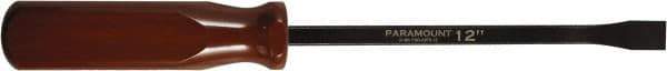Paramount - 12" OAL Pry Bar - 3/4" Wide, Carbon Steel - Exact Industrial Supply